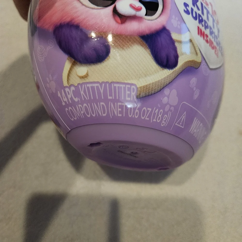 Rainbocorns Kittycorn Surprise! Purple Gold Egg Over 10 Surprises Peel & Reveal - Picture 12 of 14